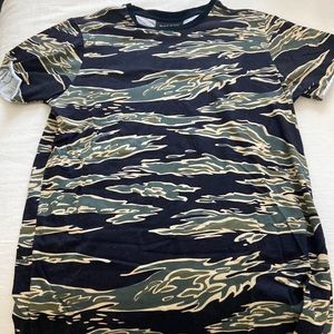 Black Scale Tiger Camo Tee